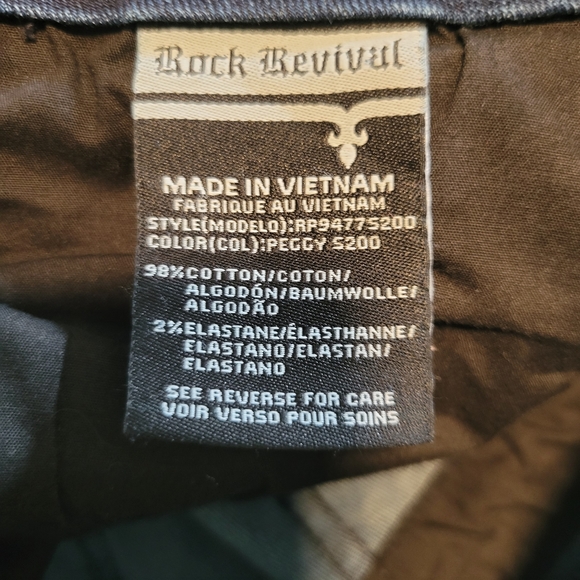 Rock Revival Moto Jeans - Picture 6 of 6